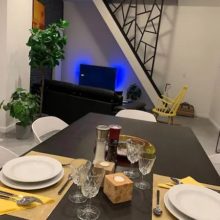 Le Plan B! - Duplex De Charme & Wellness Apartament Binche